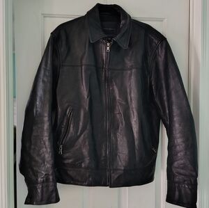 Banana Republic Black Leather Jacket